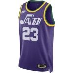 Maillot NBA Utah Jazz Lauri Markkanen Nike 2023-24 Classic Edition Violet Swingman - Homme